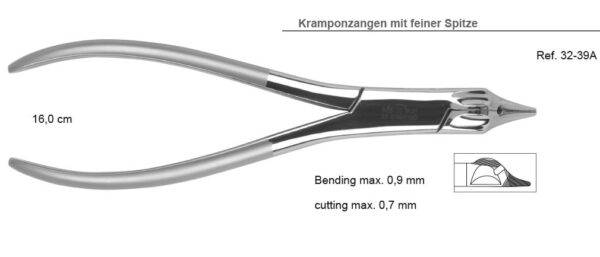 Kramponové kleště 16 cm - Image 2